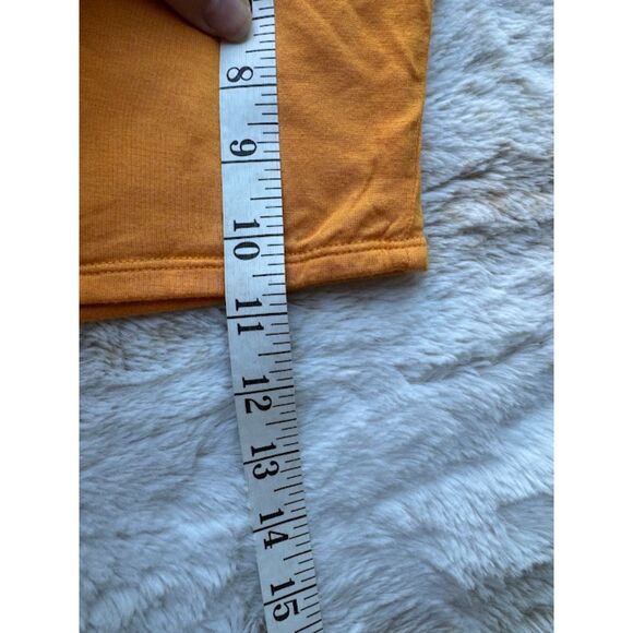 Garage Women's Bright Orange Spaghetti Strap Cropped Top Soft Breathable XS - Picture 6 of 6